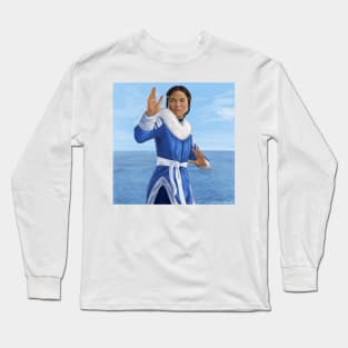 Katara but make it Modern Inuit Fashion Long Sleeve T-Shirt